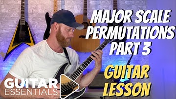 How to make scales more interesting on Guitar  - Part 3