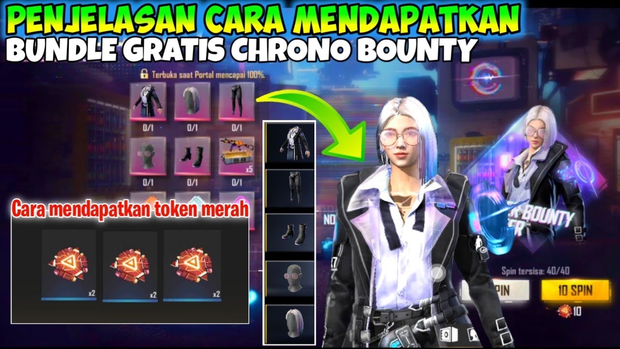 CARA MENDAPATKAN BUNDLE GRATIS DI EVENT TERBARU CHRONO CARA MENDAPATKAN TOKEN MERAH DI FREE FIRE YouTube