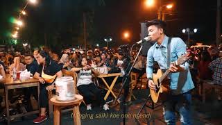 SEPINE WENGI - VIVI VIOLETHA (LIRIK) LIVE AKUSTIK COVER BY TRI SUAKA - PENDOPO LAWAS