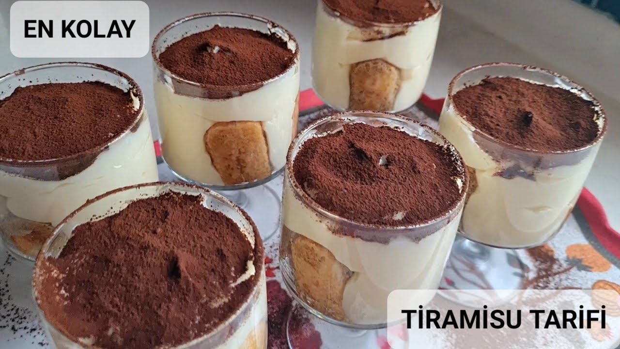 En Kolay ve Çok Lezzetli Tiramisu Tarifi ????????❤️???? En Kolay ve Çok Lezzetli Tiramisu Tarifi ????????❤️????