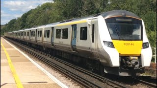Thameslink 700144 Passing Balcombe Giving Me A 6 Tone!!! Working 9T31 (Bedford To Brighton Diagram)