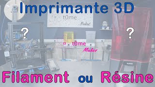 Quelle imprimante 3D choisir ? Filament ou résine ? Il est primordial d'en avoir une chez soi ! Quelle imprimante 3D choisir ? Filament ou résine ? Il est primordial d'en avoir une chez soi !