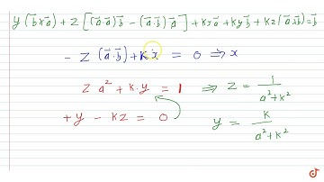 Let `vec u and vec v` be the unit vectors. I w is a vector such that `vec w + (vec w xx vec u)=...