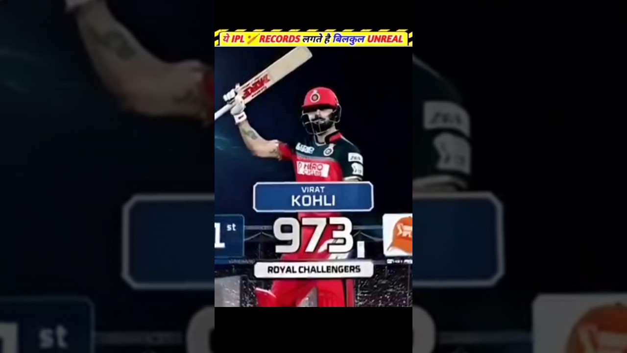 IPL के TOP 3 Unreal Records 🥶 