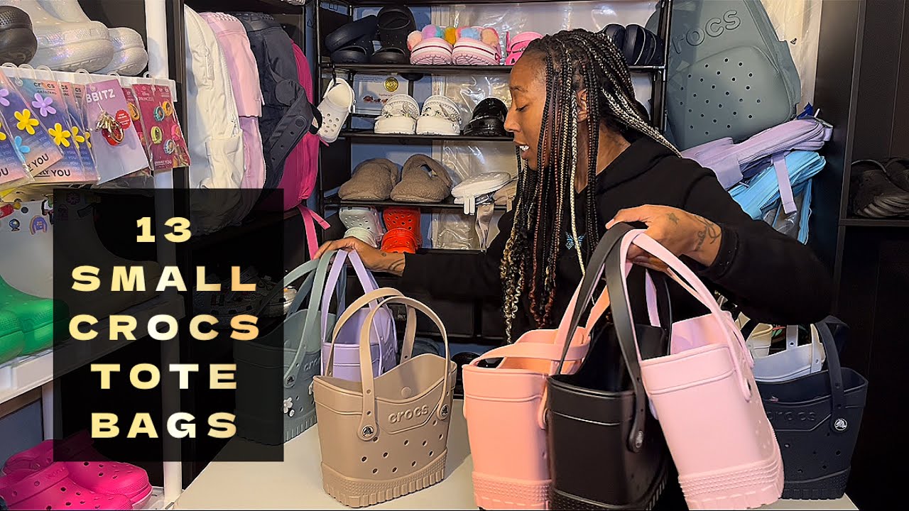 Every Color Small Croc Tote Bag 13 total Tiny Totes 