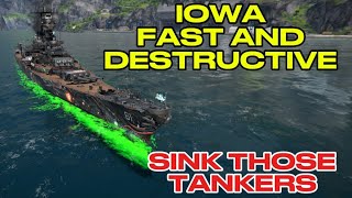 IOWA ON ESCORT Fast and Destructive Modern Warships