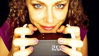 binaural asmr whisper ear massage 3dio touching cupping cleaning blowing brushing