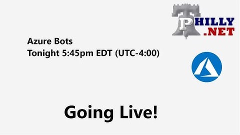 2018.08.22 - Awesome Bots with BotBuilder SDK and Microsoft AI - August Meetup