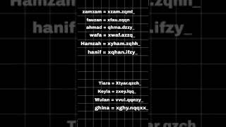 nama ig aesthetic part 1 || User name viral