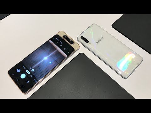 Video Trên tay nhanh Samsung Galaxy A80: camera xoay lật độc... - youtube