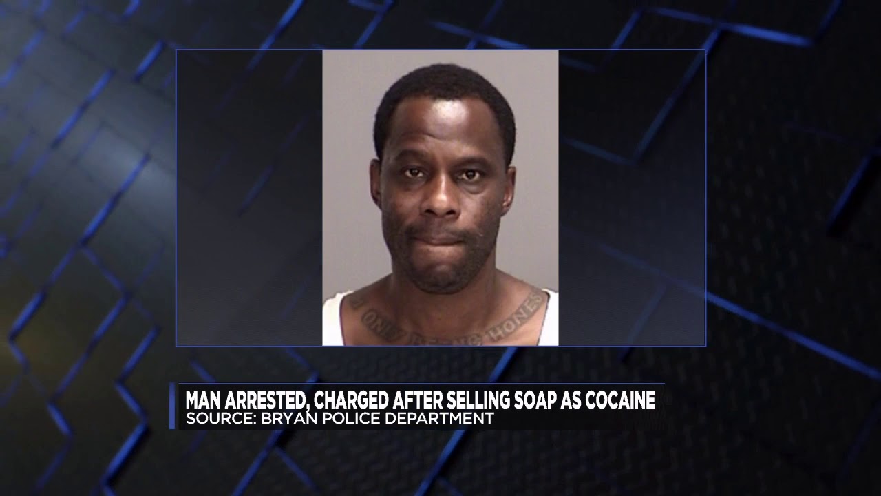 Man arrested, charged after intentionally selling soap as cocaine - YouTube