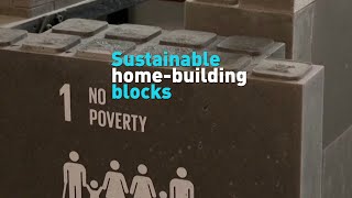 Sustainable home-building blocks