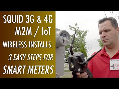 Squid 3G and 4G IoT/M2M Installations in 3 Easy Steps for Smart Meters