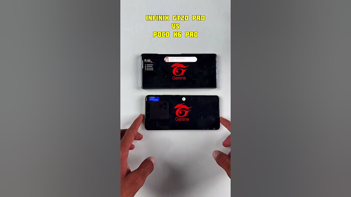 Infinix gt20 pro vs poco x6 pro