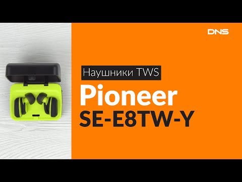 Распаковка наушников TWS Pioneer SE-E8TW-Y / Unboxing Pioneer SE-E8TW-Y