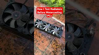Checking if your Radiator is Leaking #pcbuild #watercooler #pc