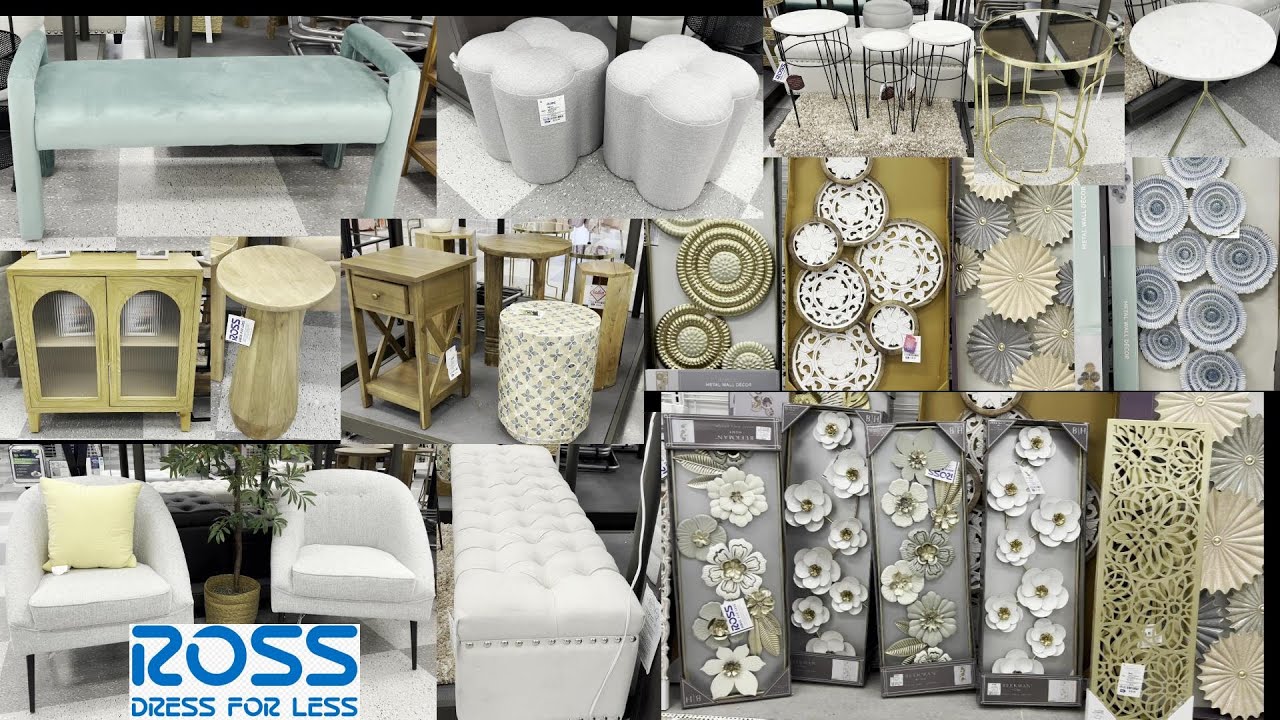 NEW FINDS AT ROSS *Wall & Furniture Decor* Shop With Me Ross Home