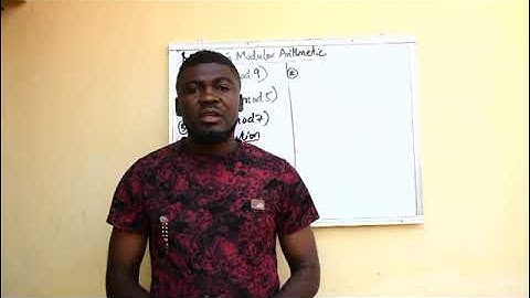 Division in Modular Arithmetic