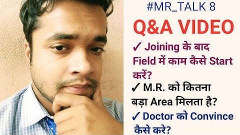 Medical Representative Q&A Video for Freshers| Anmol KT| MRTALK-8| LOMRSP-27