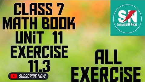 #|||| class 7 math book  unit 11# exercise 11.3 algebraic expression  |||| English medium|||#