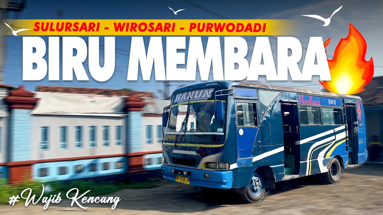JALUR JAM RAPET🔥Naik Bis Medium Sulursari-Purwodadi