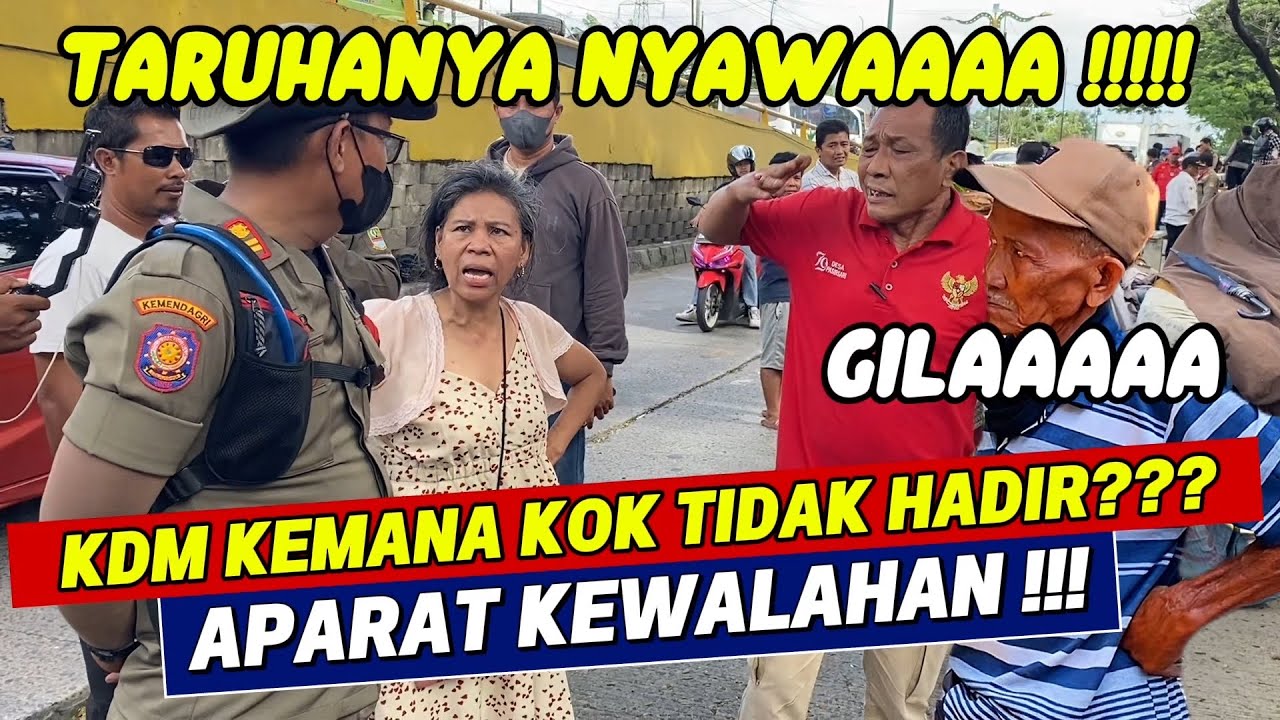 TUGAS BERAT KDM ‼️ VIRALPEMBONGKARAN BANGLI KALIMALANG TETAP JALAN DI TENGAH AMUK WARGA #kdm