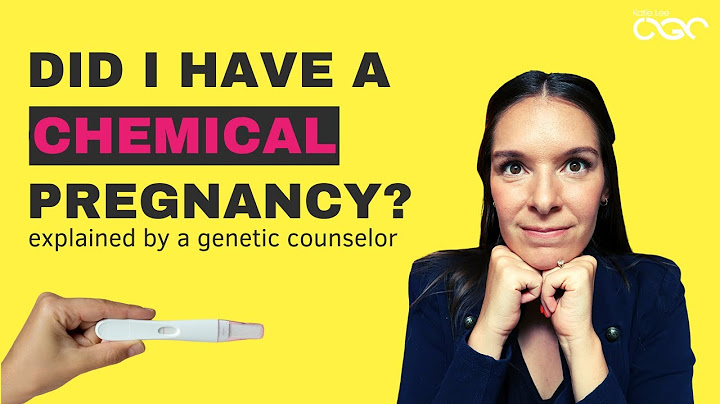 Can you have a chemical pregnancy without a positive test