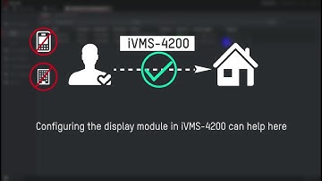 Three steps to configure the display module-(DS KD DIS)