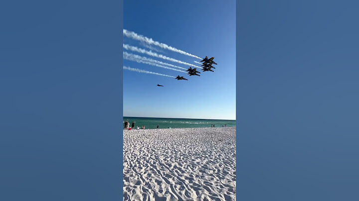Did you catch this? Blue Angels Surprise Buzz of Pensacola Beach! #shorts #blueangles #pensacola