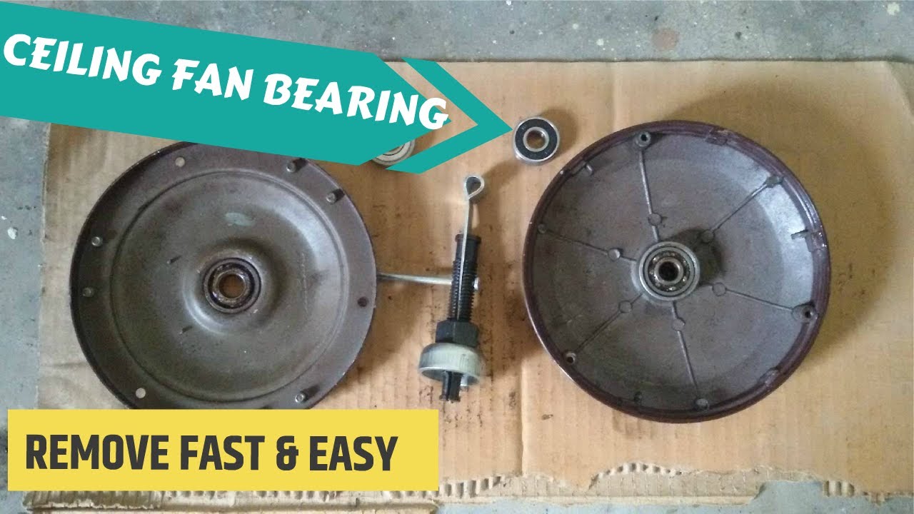 How to remove ceiling fan bearing | ceiling fan bearing puller | how to