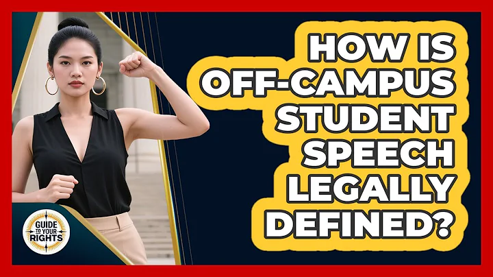 How Is Off-Campus Student Speech Legally Defined?