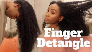 Healthy Hair Essentials | Finger Detangling | Walkthrough w/ PictureMeNatural