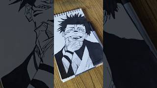 Sukuna drawing 🔥#animedrawing #anime #drawing #sukuna #art #shorts
