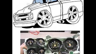 1986 C10 Instrument Cluster Swap-1
