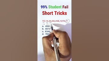 Missing Number Reasoning Short Tricks in hindi | RRB, SSC, SSGD, #ssccgl #ssc #sscchsl