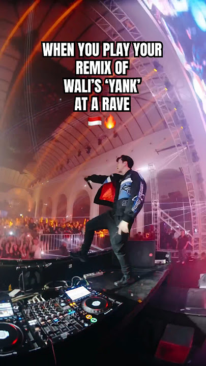 WHEN YOU PLAY YOUR REMIX OF WALI’S ‘YANK’ AT A RAVE 🇮🇩🔥 #waliband #waliyank #djinquisitiive