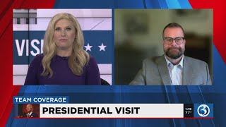 INTERVIEW: Quinnipiac political science professor breaks down President Biden's visit to CT