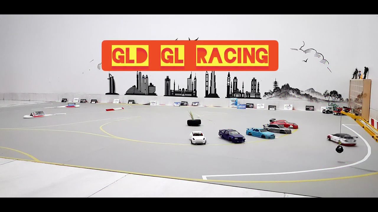 GLD GL Racing 1:28 RWD Mini RC Drift Car - YouTube