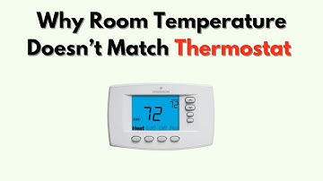 Waarom de kamertemperatuur niet overeenkomt met de thermostaat – Oorzaken en handleiding voor het...