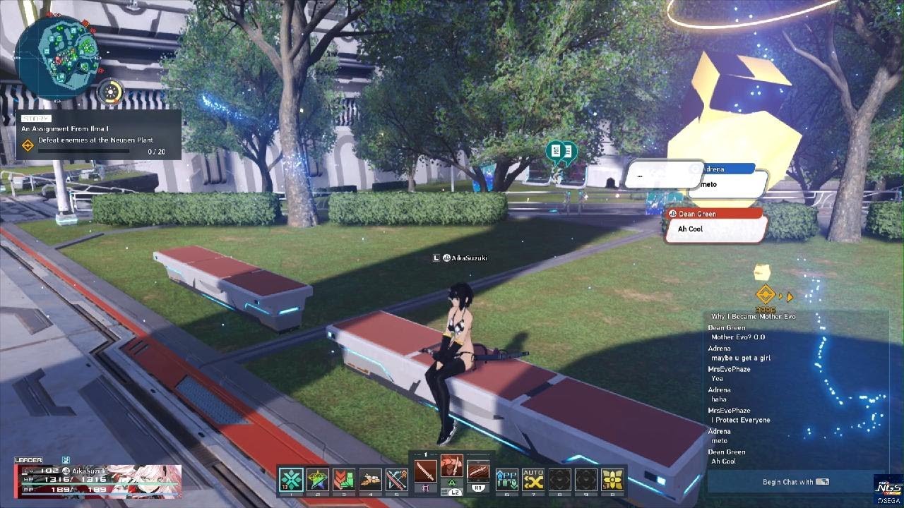Phantasy Star Online 2 New Genesis OVA Aika Suzuki Part 2 - YouTube