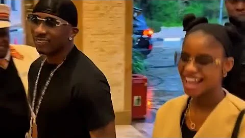 Juma Jux and wife Priscilla Ojo in Kenya #jumajux #jux #jp2025 #jp #naijanews #naijagist