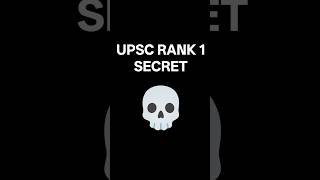 UPSC Toppers का असली Secret आखिरकार पता चल गया 🚀 #upscstrategy #studytips #ias