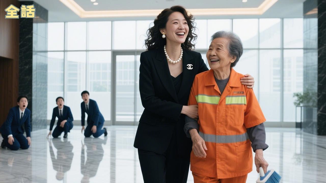 みんながこの清掃員のおばあさんを笑っていたが、誰も彼女がグループ会長のおばあちゃんだとは知らなかった！後悔してももう遅い！