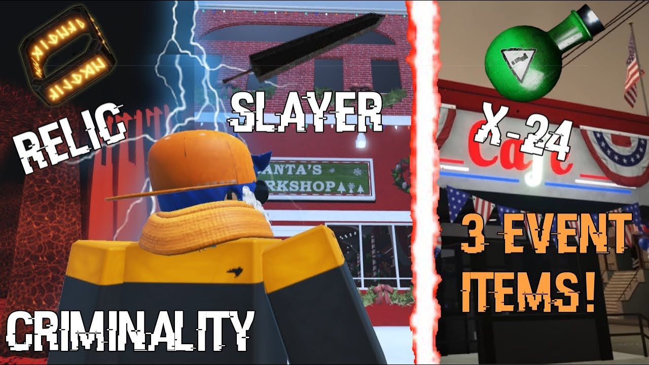 Slayer + Relic + X-24 Nunca Antes Visto En CRIMINALITY!!!