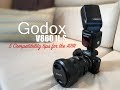 Godox V860 II-S. 5 Compatibility tips for the A7III