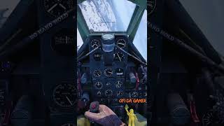 Emergency Landing Goes Horribly Wrong in War Thunder #armedairforces #p400 #warthunder #planecrash