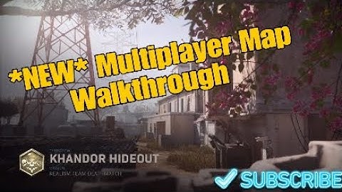 *NEW* Multiplayer Map Khandor Hideout (Modern Warfare)