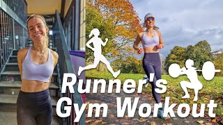 Gym Workout for Runners | Getting over gymtimidation | First session in 4 months!