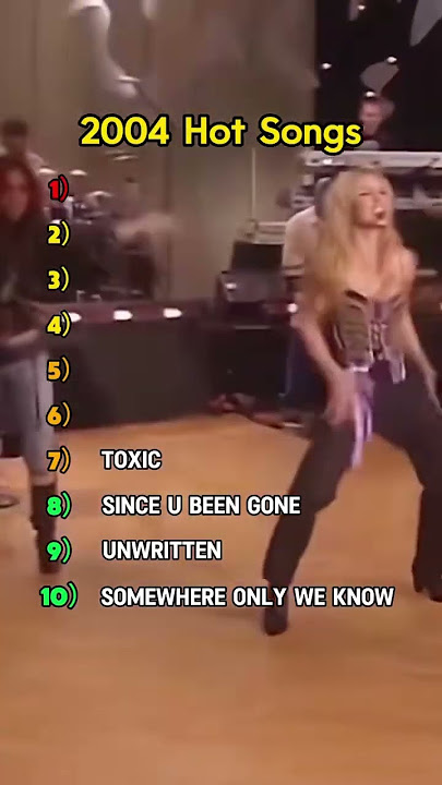 What was the most popular song in 2004? #2004s#2000s#2004music
