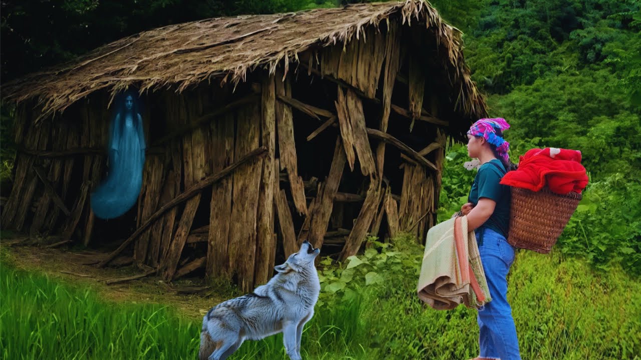 Full video: 111-day journey to rebuild a dilapidated, abandoned house in the deep forest.@Vân's life